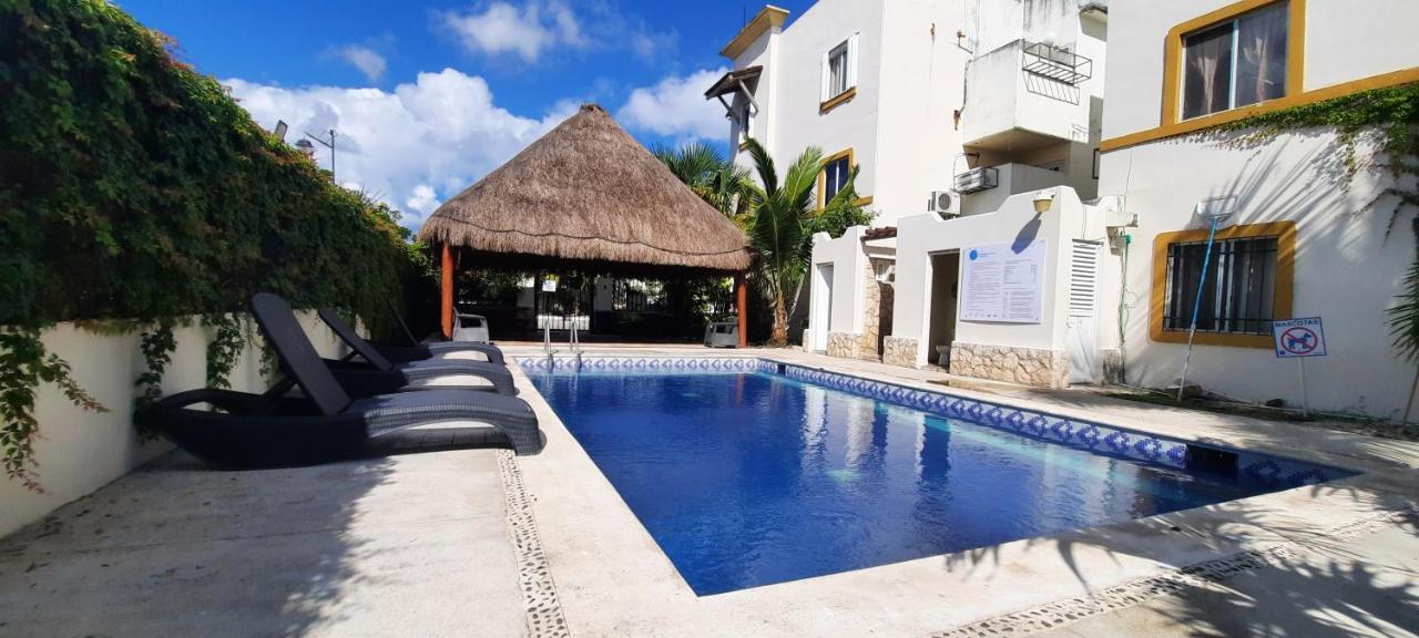 Apartamento En Fraccionamiento Privado 6 Personas, 5 Camas, Piscina Cerca De La Playa Playa del Carmen Exterior foto